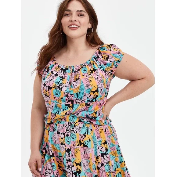 torrid Tops Torrid X Disney Mickey And Friends Retro Off The